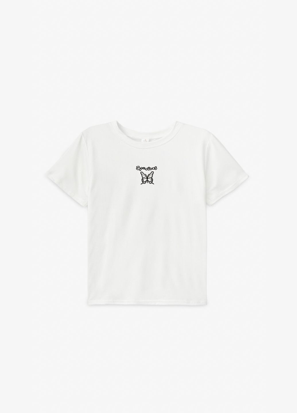 Футболка с принтом женская Бабочка Белый shop (2000999184123) No Brand - (362902292)