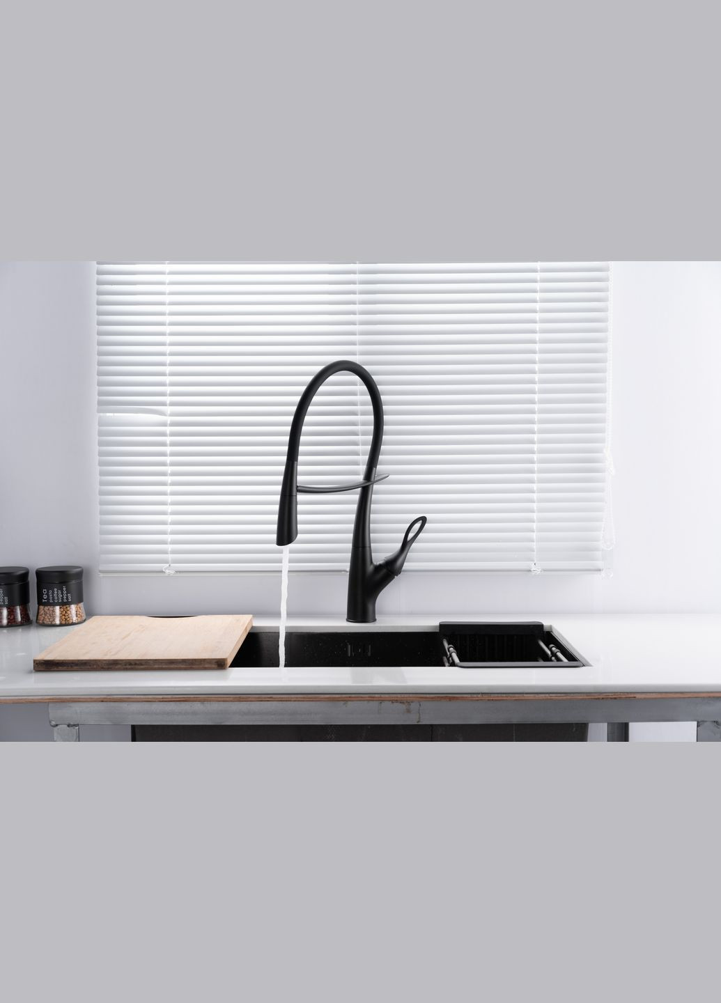 Змішувач для кухні з гнучким виливом SWB-52 Nett (336937093)