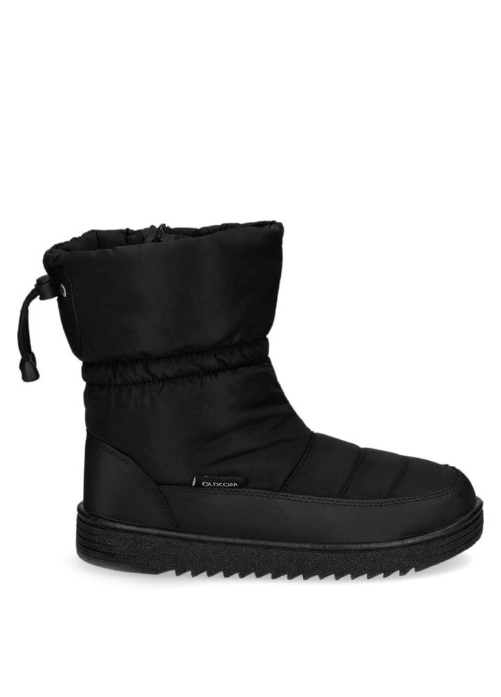 Черные дутики детские eska чёрные Oldcom на молнии