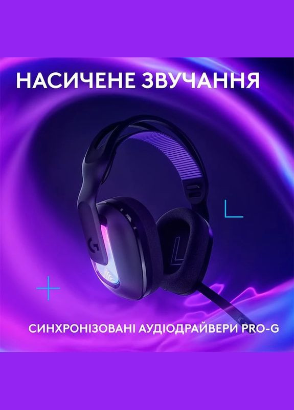 Гарнитура G522 LightSpeed Wireless Gaming Headset Black (981-001544) Logitech (341485975)