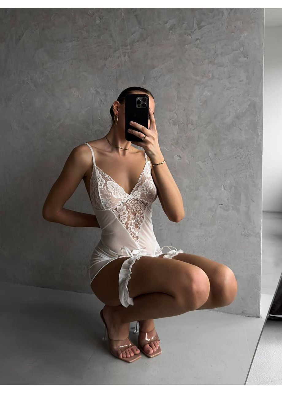 Пеньюар білий Vital-Textile 297/66 (361853704)