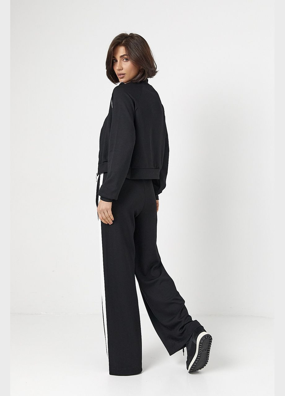 Спортивный костюм с мишкой из термостразов - бежевый Lurex (324392789)