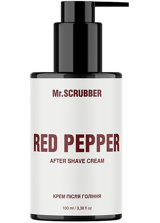 Крем після гоління "Червоний перець" Red Pepper After Shave Cream 100ml (1352541-10523702) Mr. Scrubber (368667928)