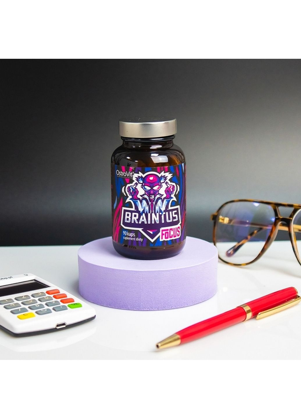 Предтренировочный комплекс Braintus Focus, 90 капсул Ostrovit (294929499)