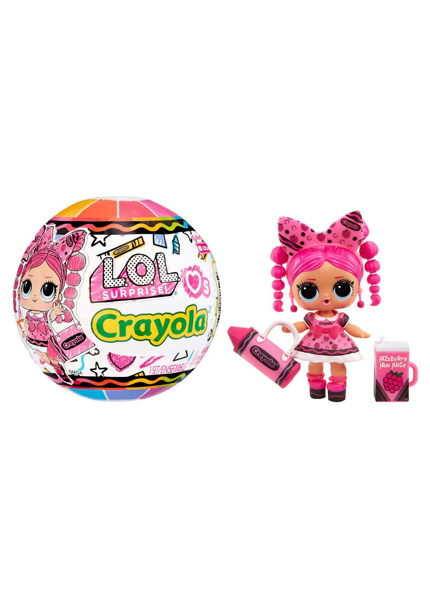 Игровой набор с куклой L.O.L. Surprise! серии Loves Crayola L.O.L. Surprise! (346268373)