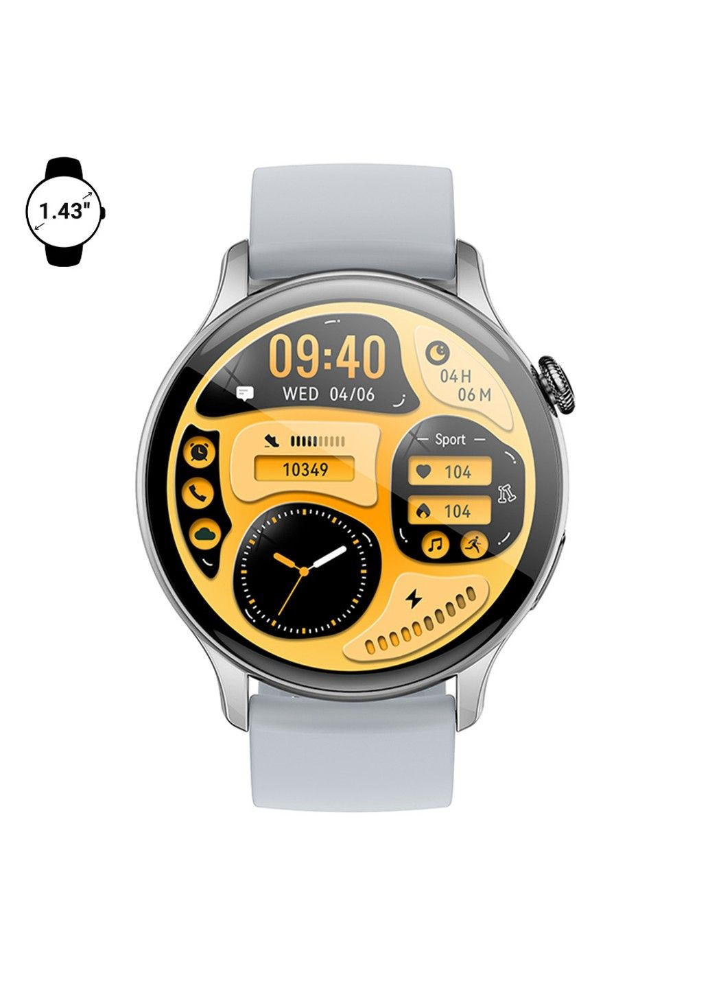 Смарт-часы Y10 Pro Silver Hoco (282742445)