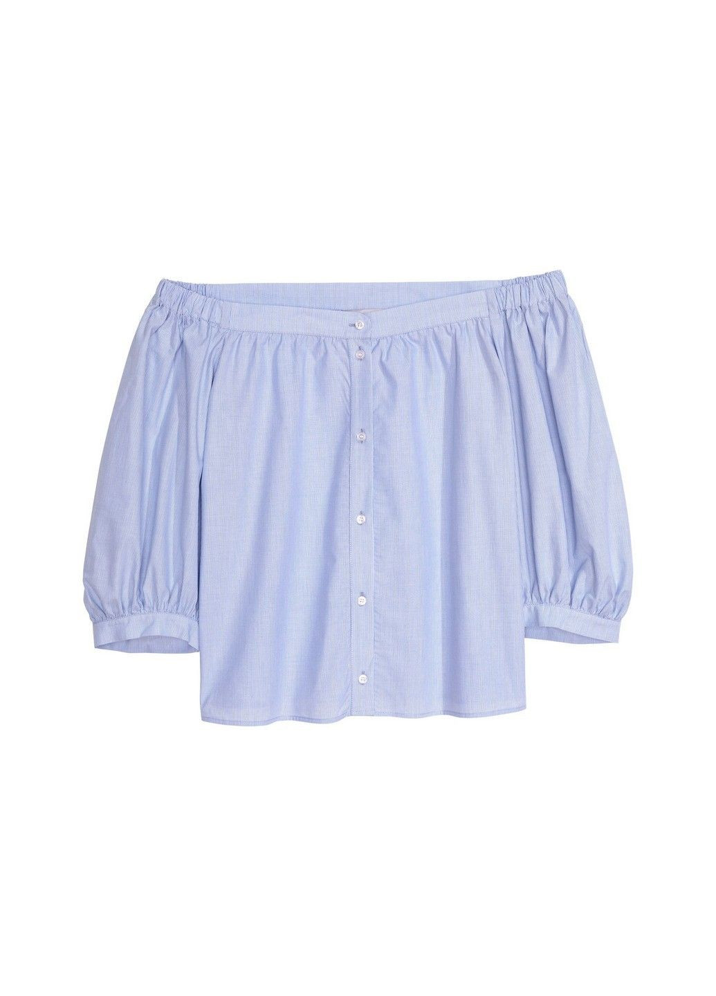 Голубая блузка H&M