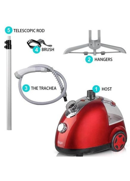 Вертикальный стационарный отпариватель для одежды Garment Steamer Pro красный (2097774701) RAF R 3039 (328962055)