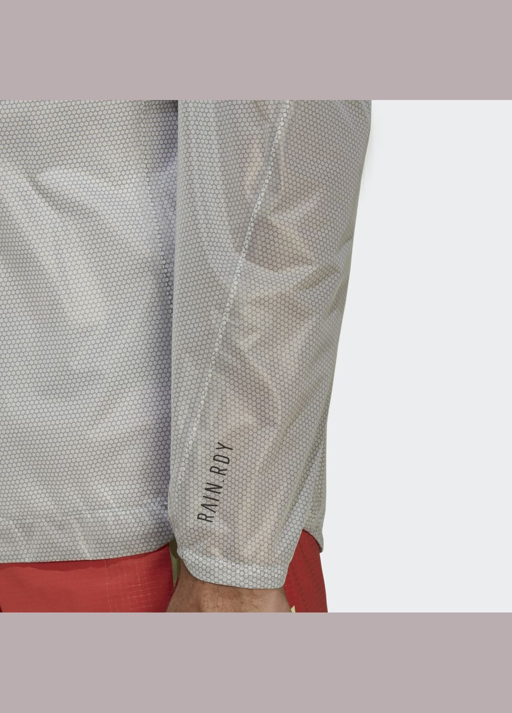Белая демисезонная куртка adidas Terrex Agravic 2.5-Layer Rain