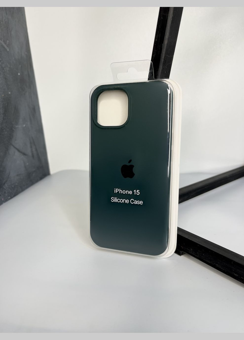 Чехол на iPhone 15 Открытая камера, закрытый низ на айфон silicone case на apple айфон Brand iphone15 (294092125)