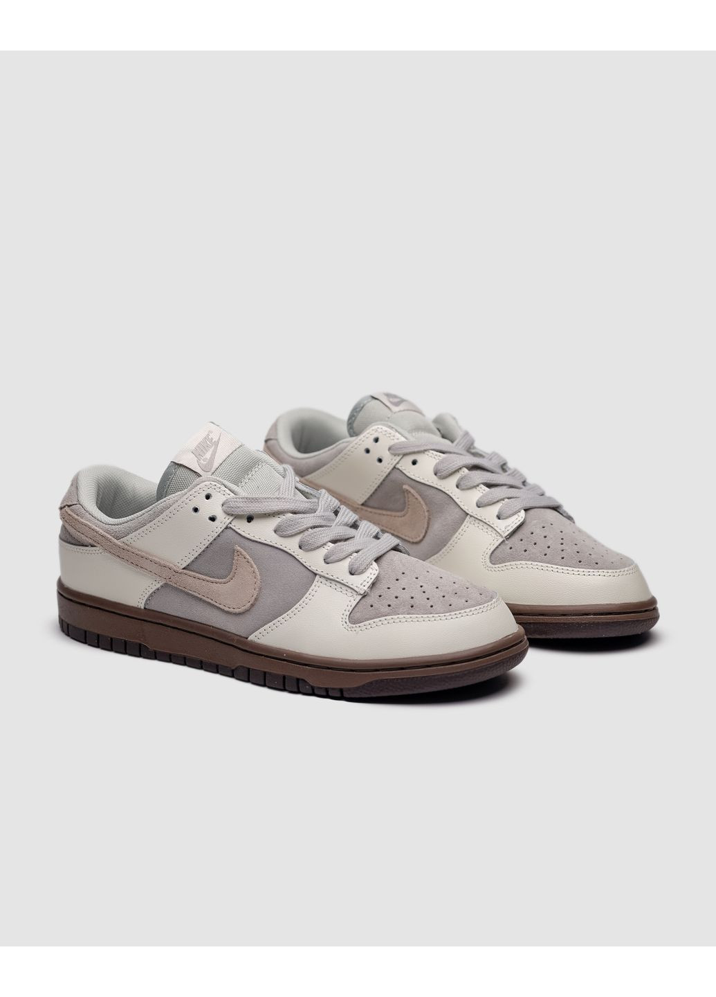 КРОССОВКИ ЖЕНСКИЕ NIKE SB DUNK LOW IRONSTONE НАЙК СБ ДАНК No Brand комбинированные демисезоны (367169697)