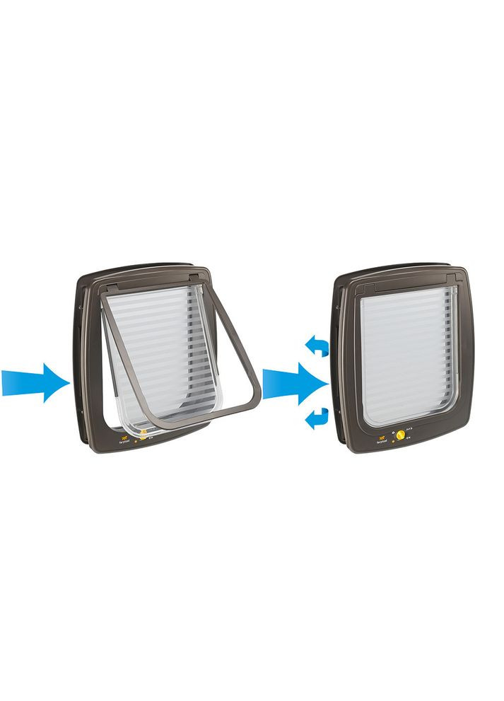 Дверка врезная для собак и кошек Swing 5 (Ферпласт Свинг 5) Ferplast (297511530)