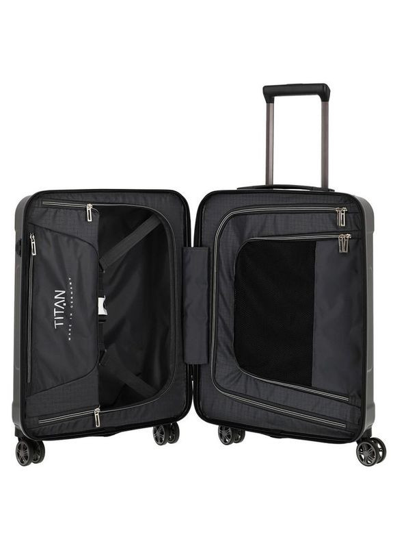 Чемодан на 4 колесах X-Ray Pro Atomic Steel S с USB 40л (Ti700926-85) Titan (322207098)