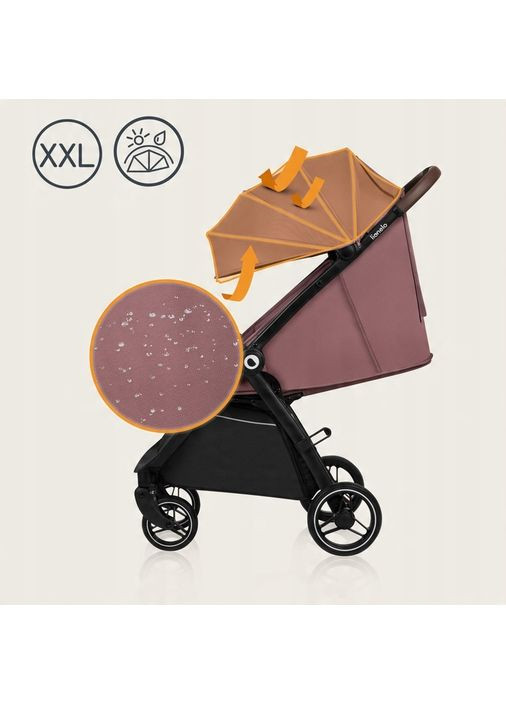 Прогулянкова коляска INGRID PINK MUAVE Lionelo (354333338)