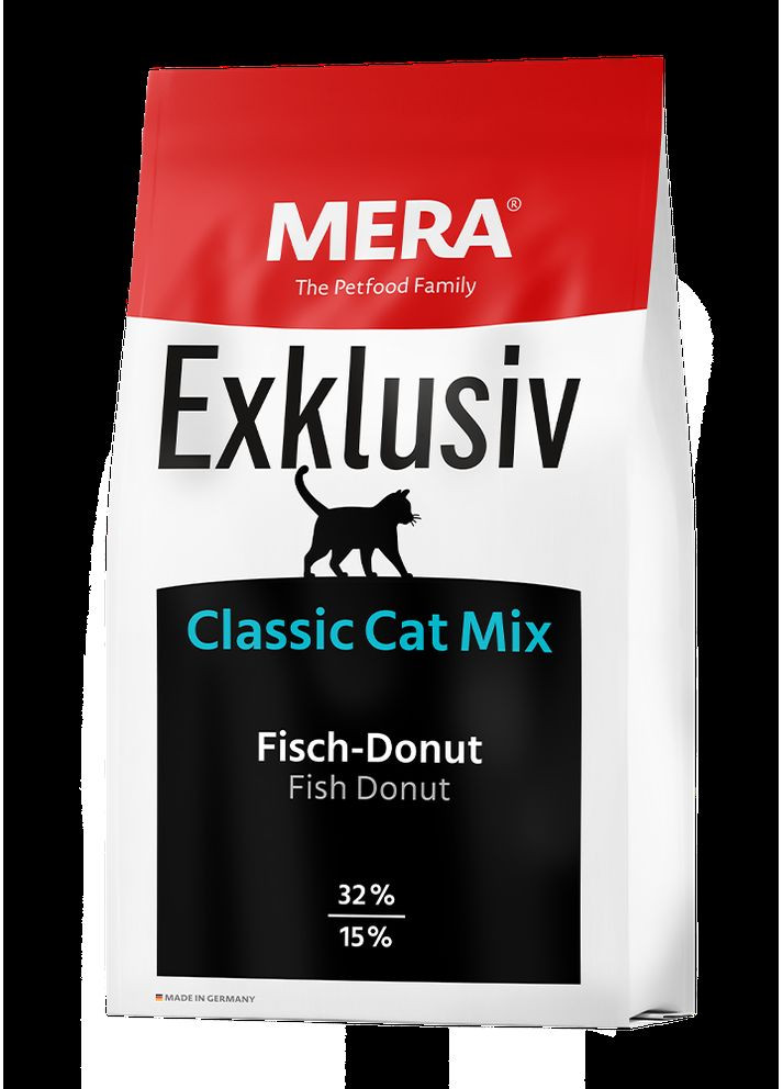 Сухий корм для котів із рибою EX Classic Cat Fish-Mix, 10 кг (*) Mera (304424489)
