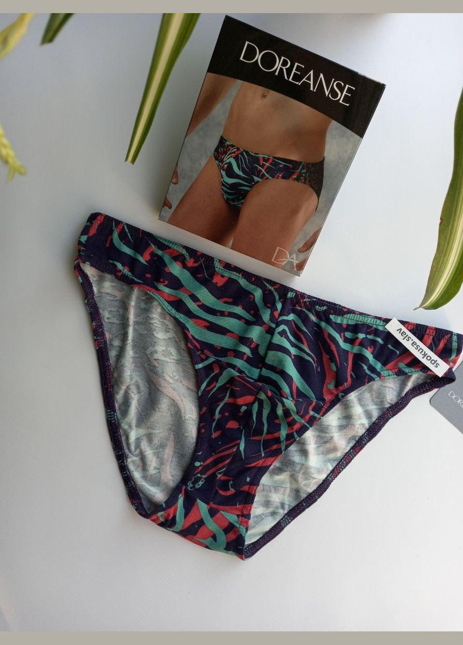 Мужские трусы-слипы с ярким принтом 1409 доренс Doreanse (368787751)