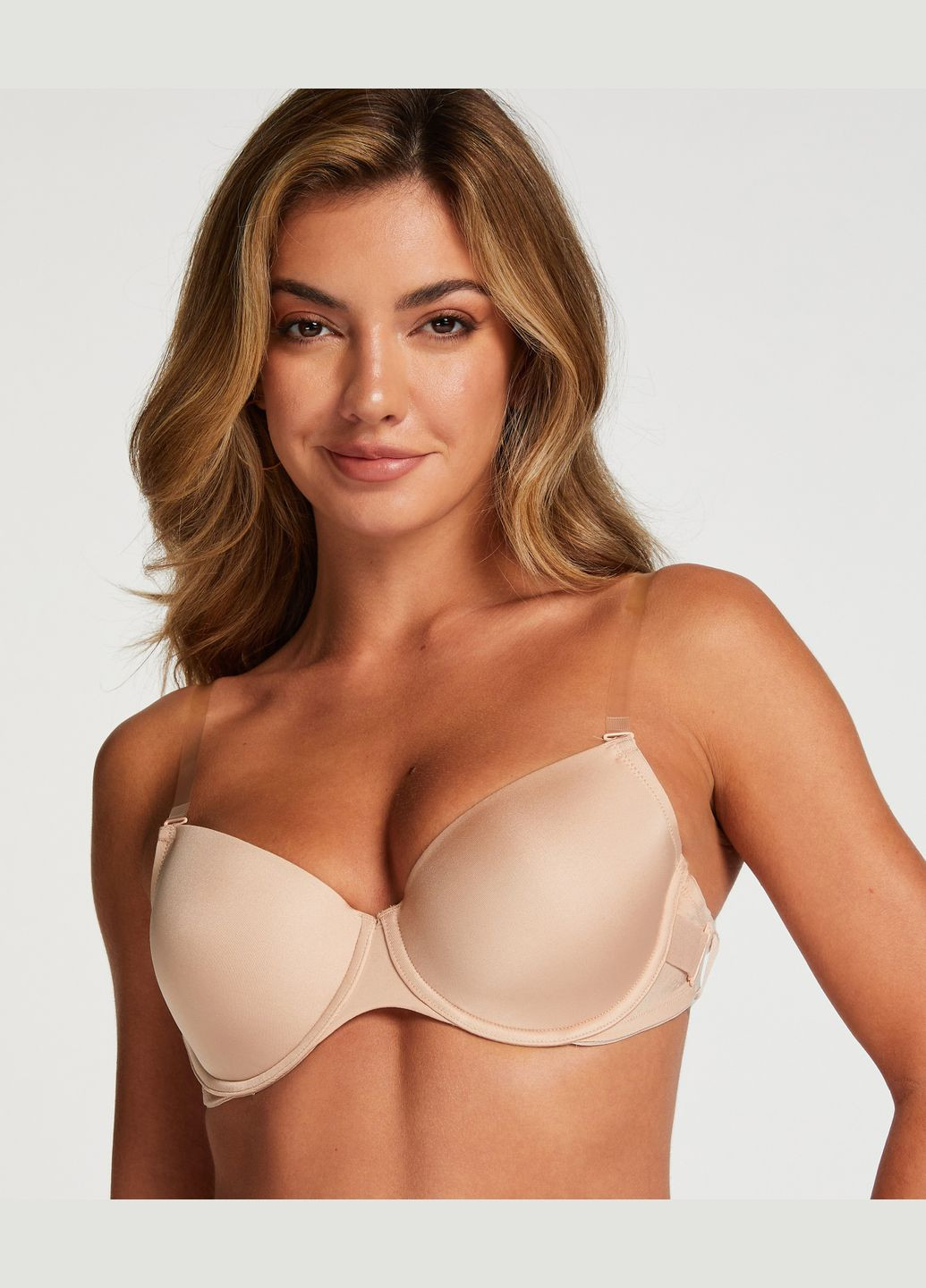 Бежевый бюстгальтер Hunkemoller