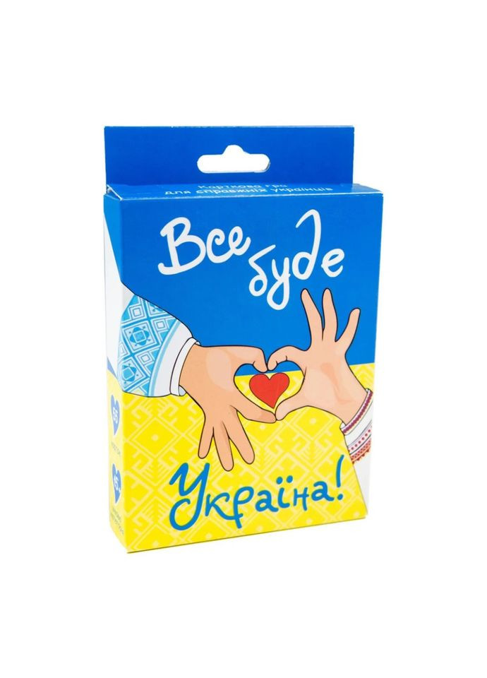 Карткова гра "Все буде Україна" 30370 рус Strateg (365640905)