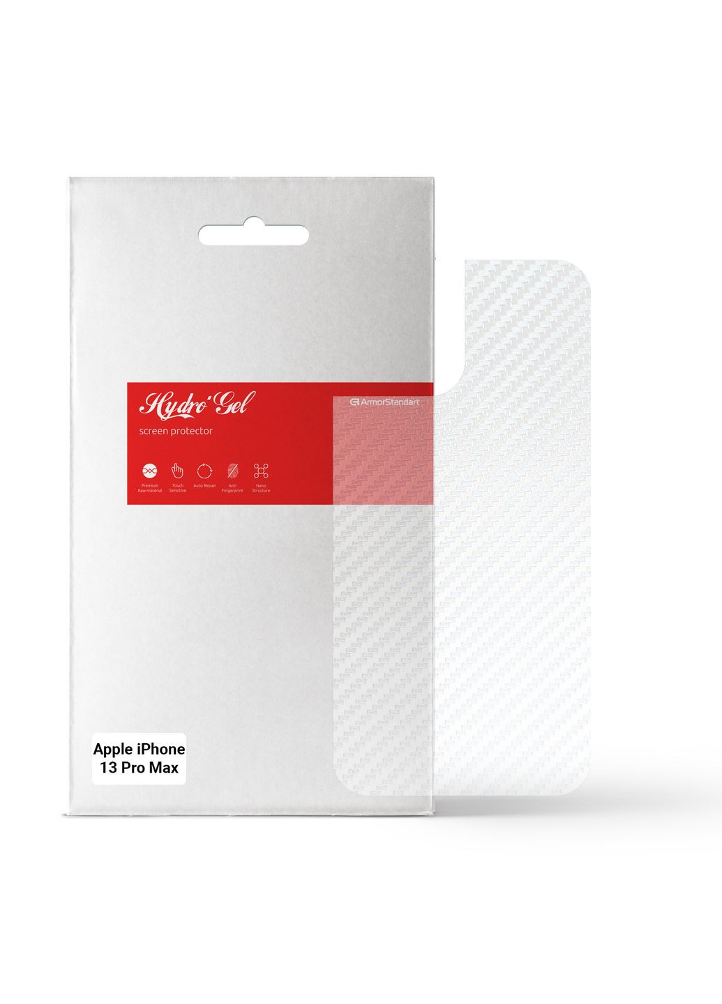 Защитная пленка на заднюю панель для Apple iPhone 13 Pro Max Carbone Transparent (ARM61071) ArmorStandart (263684002)