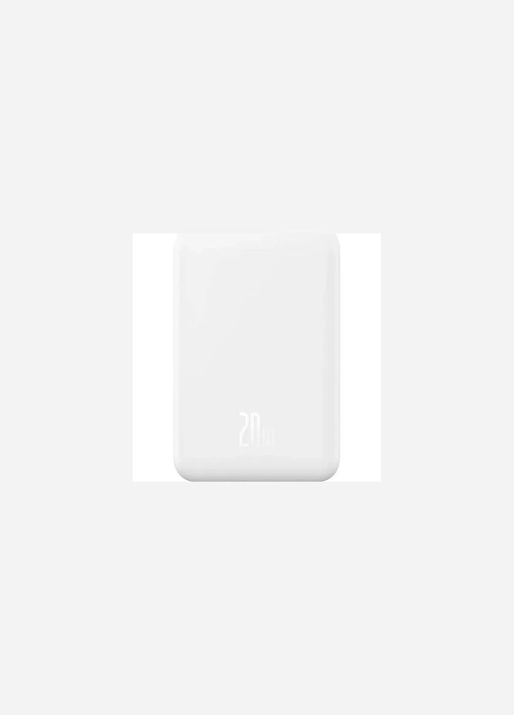 Портативная батарея Powerbank Magnetic Mini Wireless Fast Charge 5000 mAh 20W P1002210722300 White Baseus (306559292)