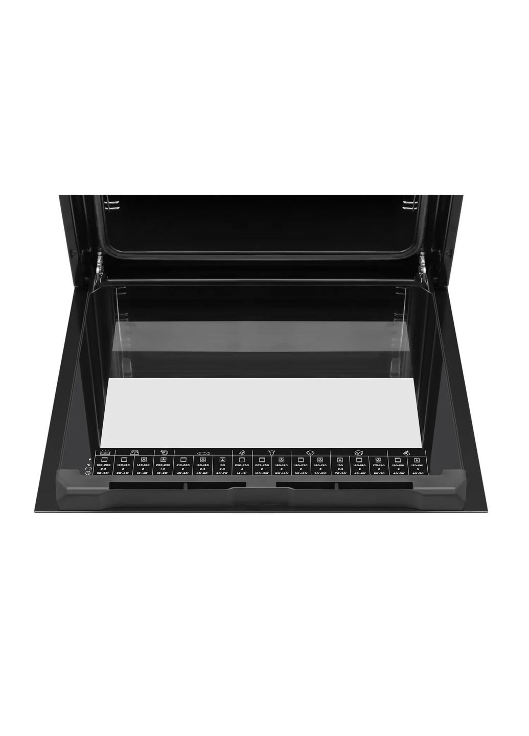 плита fcmw69329 комбинированная, 77л, 60x60см, дисплей, конвекция, чугун, HANSA