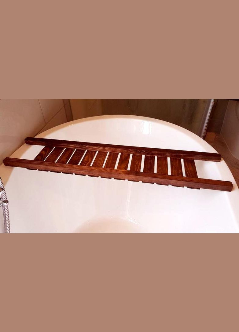 Столик полка для ванной из дерева Дейрез савоярди (СДВ-000515) No Brand (328293225)