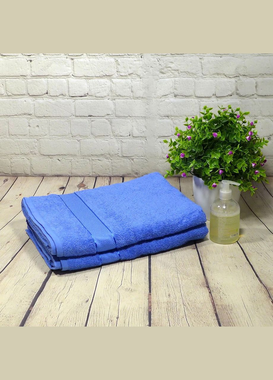 Aisha Home Textile полотенце махровое aisha — синий 50*90 (400 г/м²) синий производство -