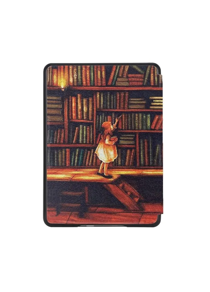 Чохол до електронної книги Smart Case Amazon Kindle Paperwhite 12th Gen. 2024 7"/Colorsoft (2024) Library Girl (712856) BeCover (402839856)
