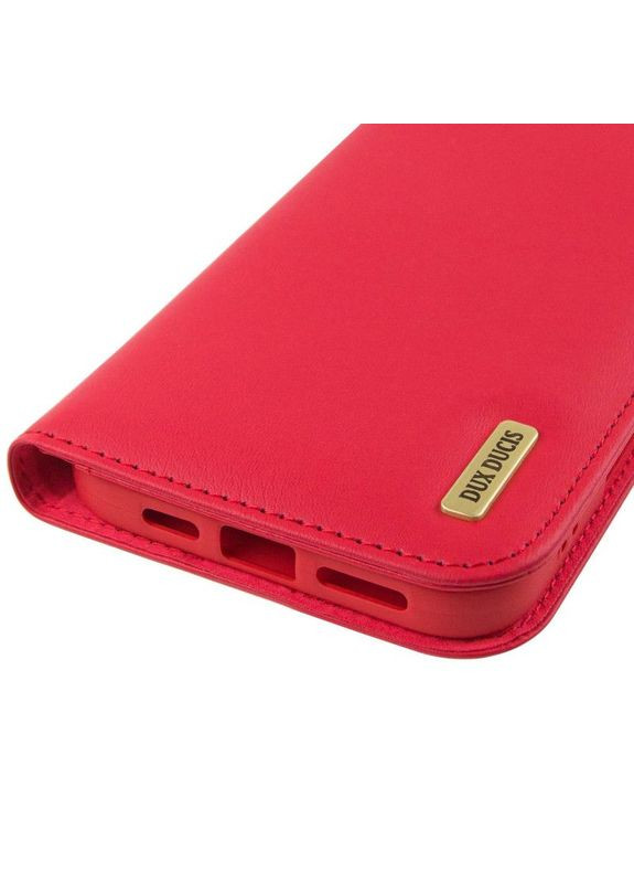 Чохол книжка Hivo для Apple iPhone 16 Pro Max (6.9") Яскраво червоний Dux Ducis (372163143)