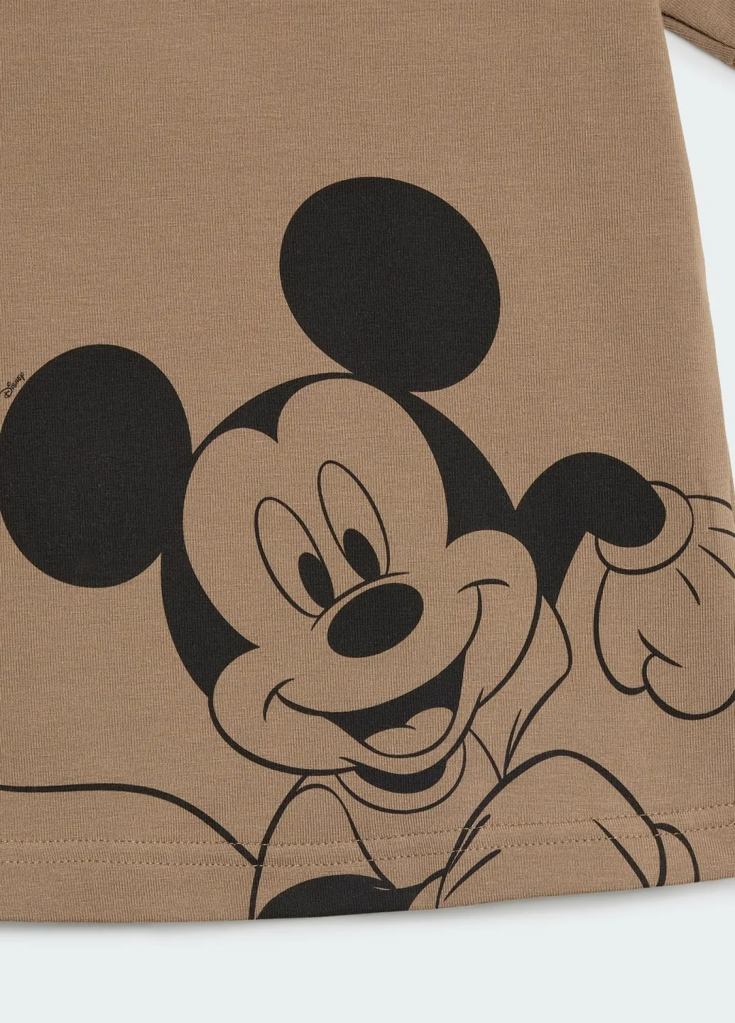 Бежевая демисезонная футболка disney mickey mouse adidas
