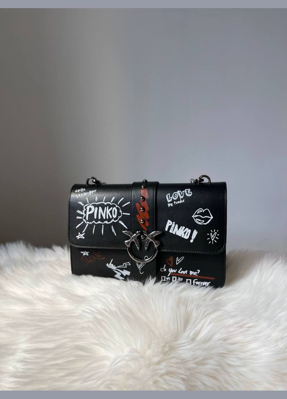 Стильная трендовая сумочка с граффити. Vakko (330503639)