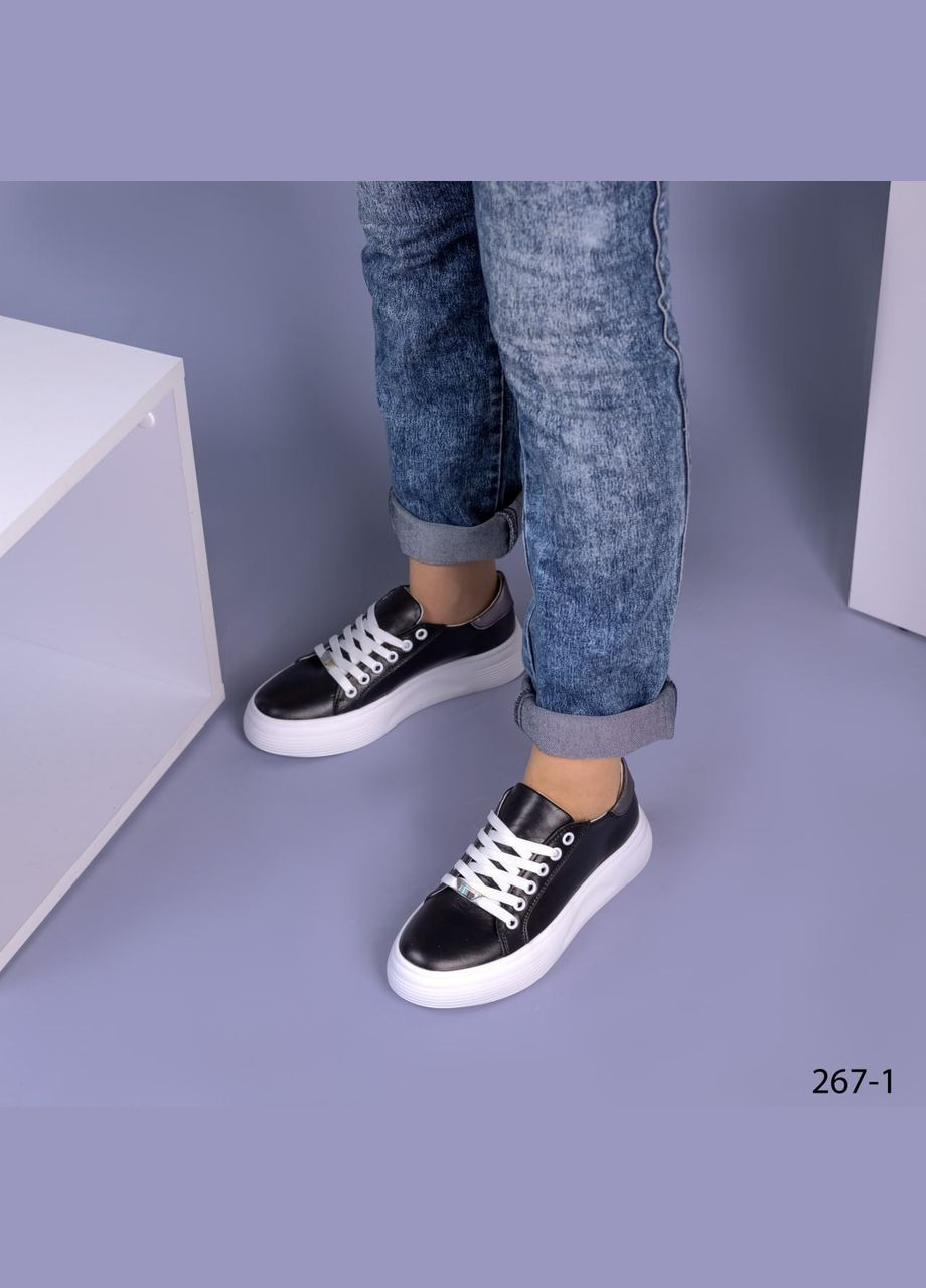 Кроссовки Vakko чёрно-белые демисезоны (323959519)