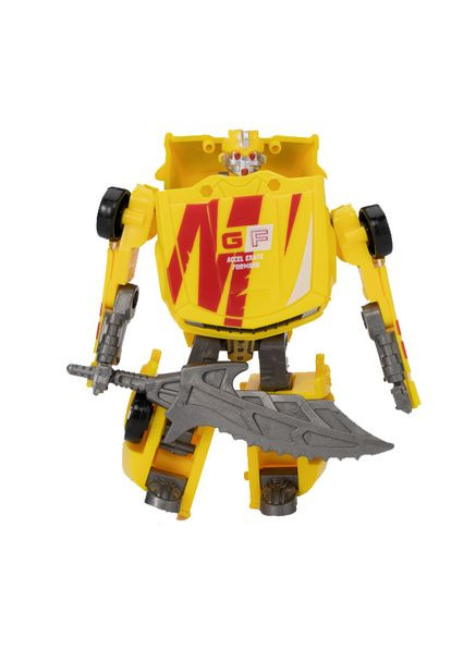 Трансформер 39-90 2 в 1 Робот-Машина, в коробці (6965783213426) Жовтий No Brand (306830765)