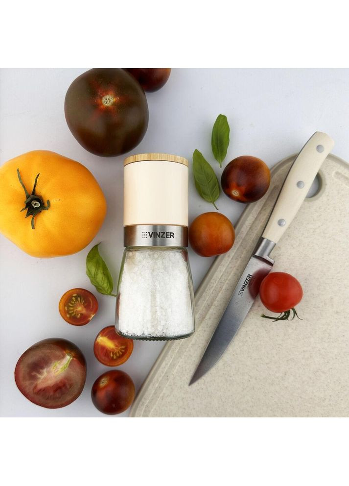 Млин (подрібнювач) для солі та перцю (50595) Vinzer (365877262)