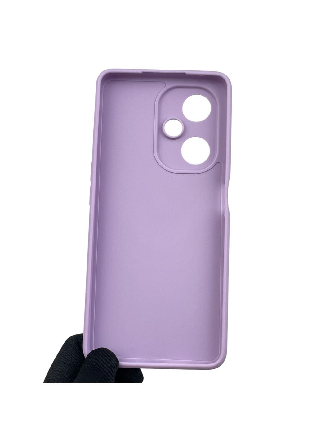 Чохол для Nord CE 3 Lite з квадратними гранями із захистом камери на ванплас норс се 3 лайт бузковий OnePlus (366022201)