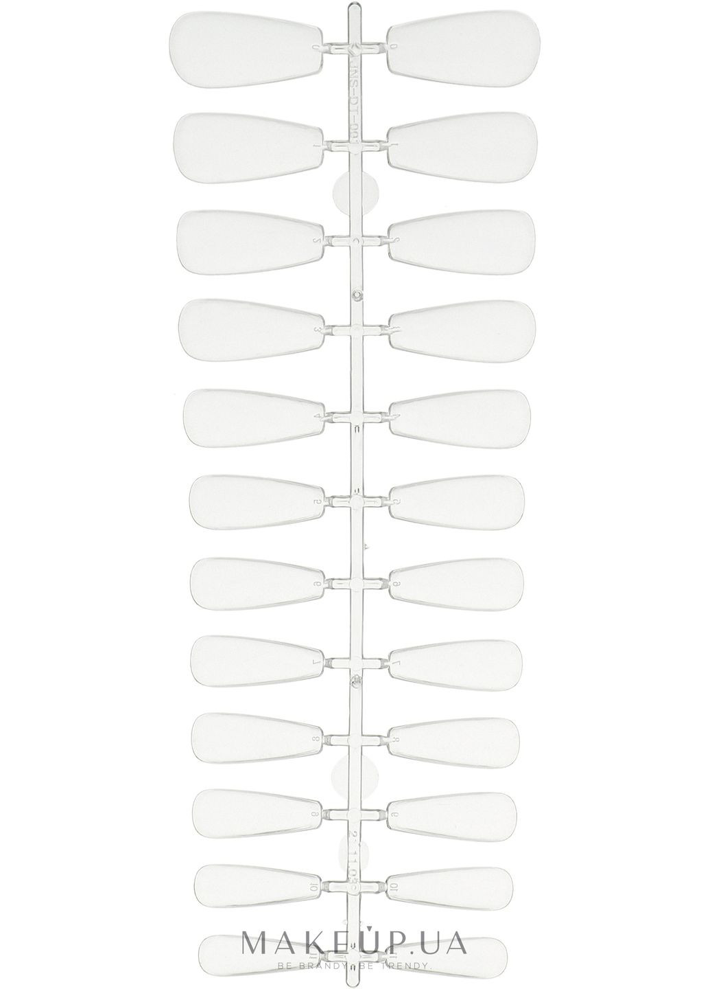 Гелеві тіпси для нарощування нігтів "Балерина Medium" Di1585 Gel Nail Tips Ballerina Medium Di1585 240шт (1196959-27055659) Divia (368629363)