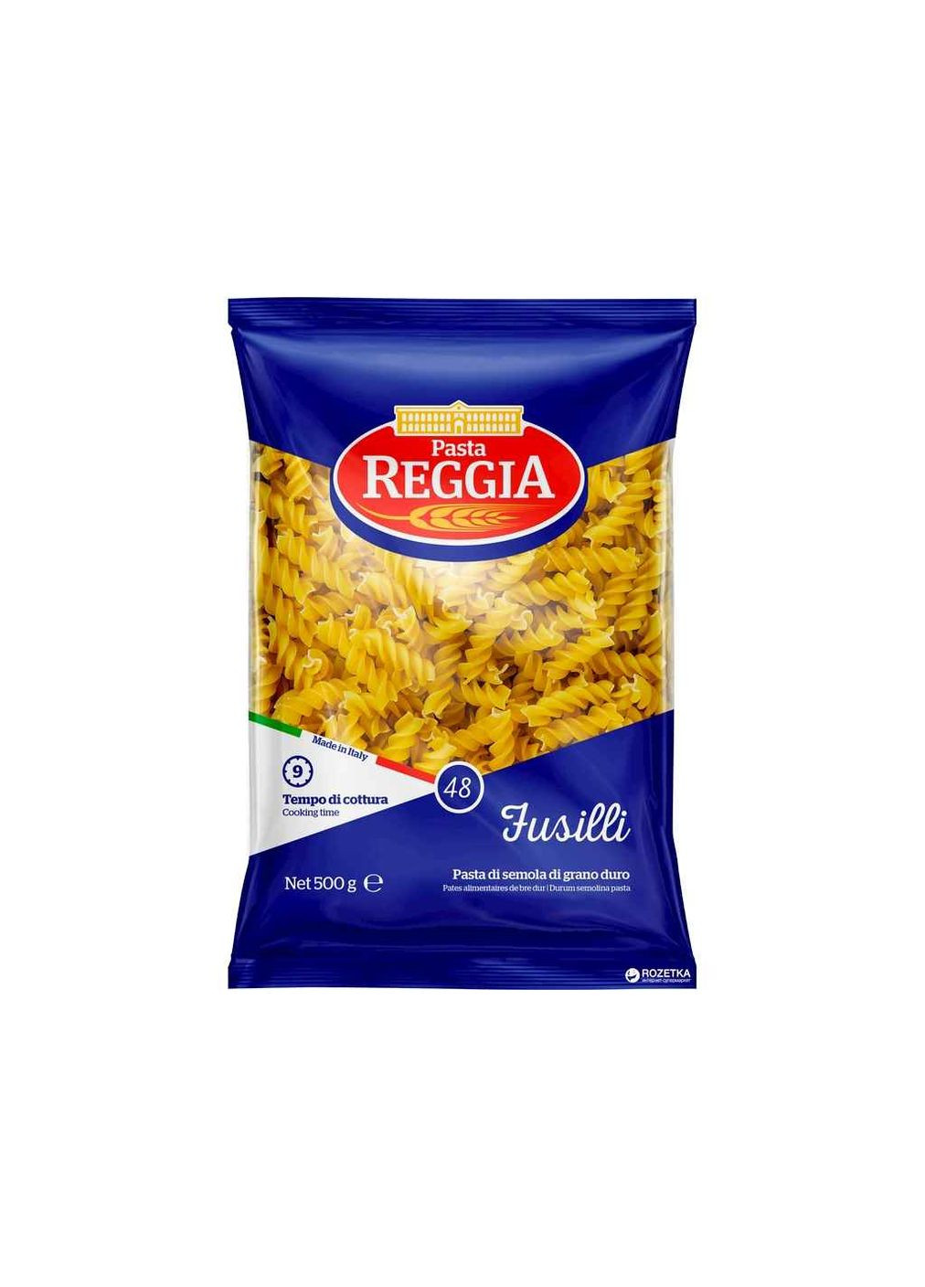 Макаронные изделия 500г Спиральки Reggia (346393187)