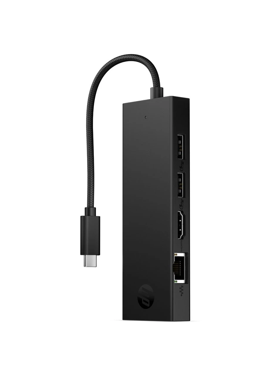 Хаб USB 3.0 ->HDMI/USB2.0x2/USB-C PD/Ethernet Hub HP Hewlett Packard (393952281)
