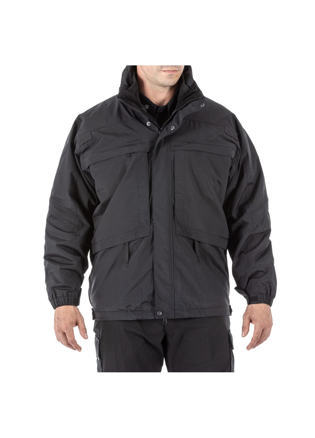 Куртка тактическая демисезонная 3-in-1 Parka Black 5.11 Tactical (331643090)