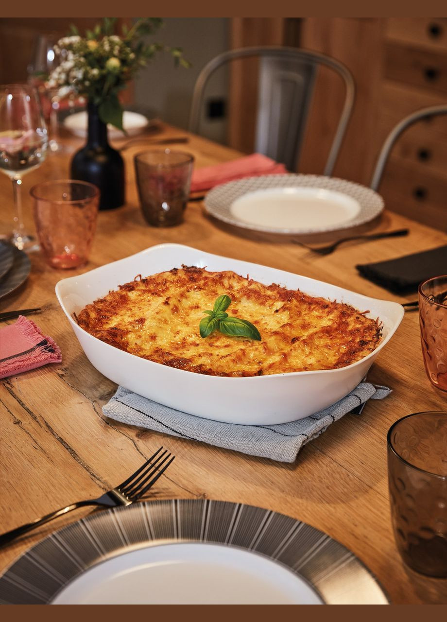 Форма для запекания SMART CUISINE CARINE прямоугольная 37х28 см стеклокерамика (P8330) Luminarc (339870090)