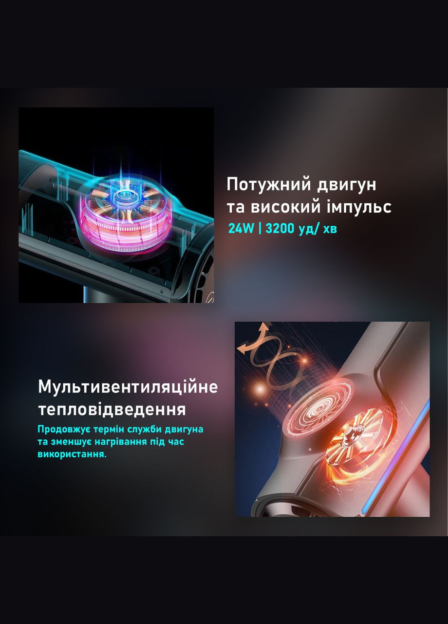 Ручний портативний масажер для тіла 20 скор. масажний пістолет - вібраційний ударний перкусійний масажер No Brand (347590547)