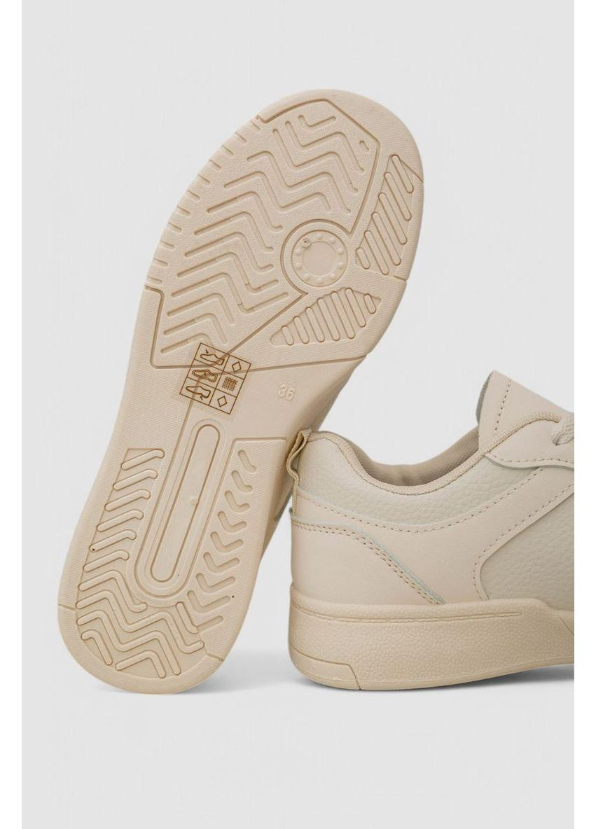 Бежеві кеди жіночі однотонні,, 248rad150 Ager