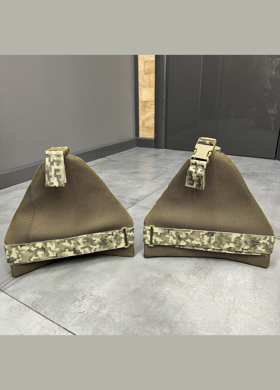 Балістичний захист стегон 2 класу, Розширений, Піксель, захист ніг від уламків, балістичний пакет 2 класу Добронь (362601630)