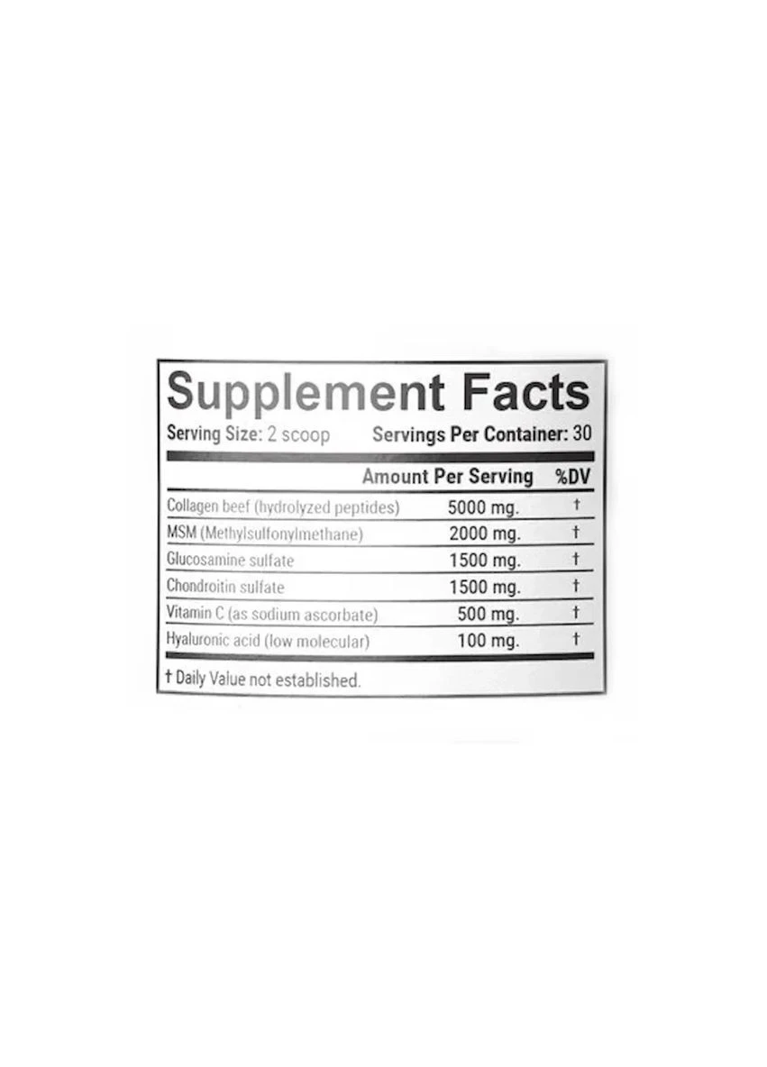 Коллаген 1 и 3 типа с хондроитином и глюкозамином 5000 мг Beef Collagen Complex 6 En'vie Lab Лесные ягоды 30 порций En`vie Lab (400001623)