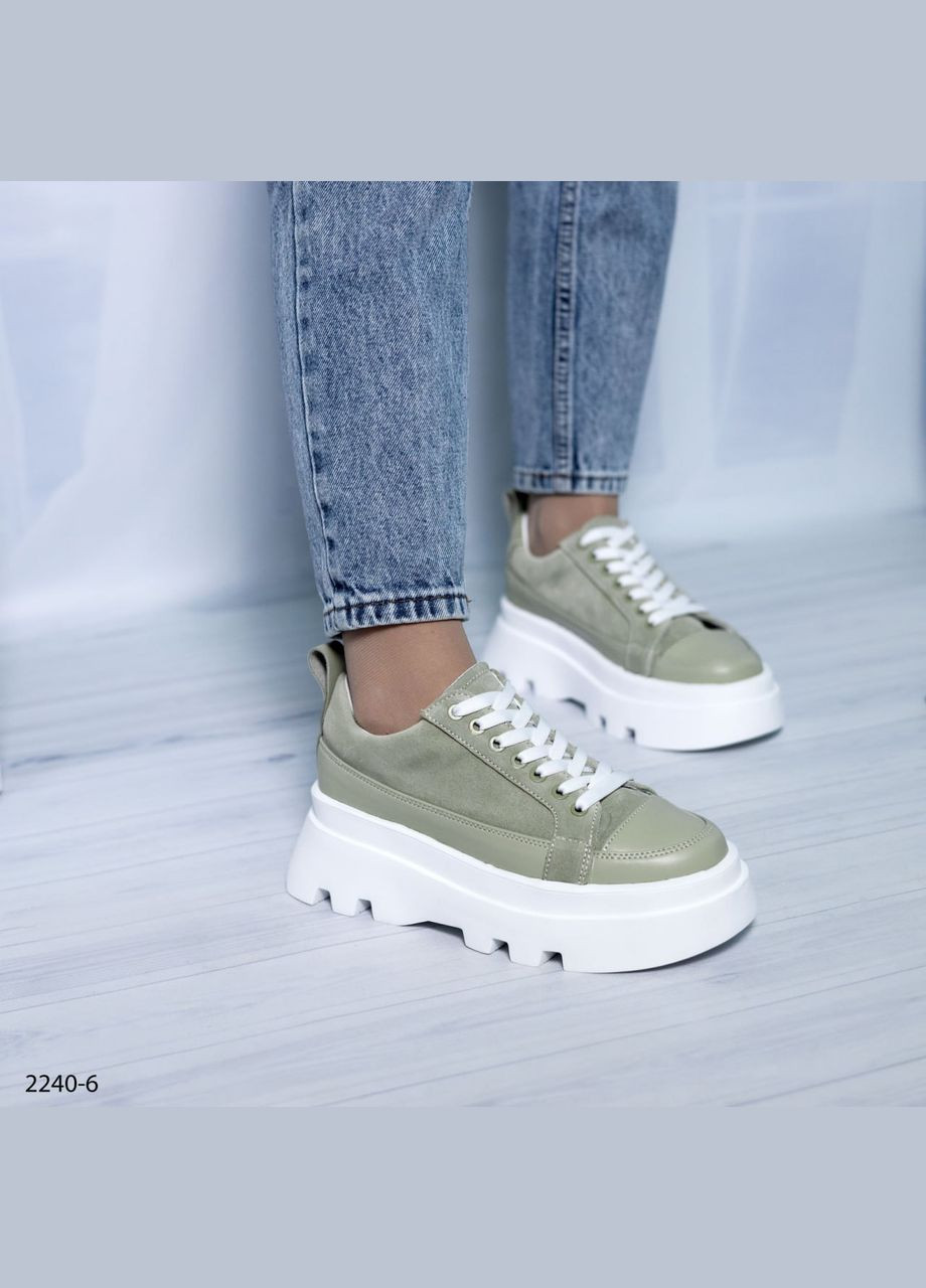 Кроссовки Vakko оливковые всесезоны (324019596)