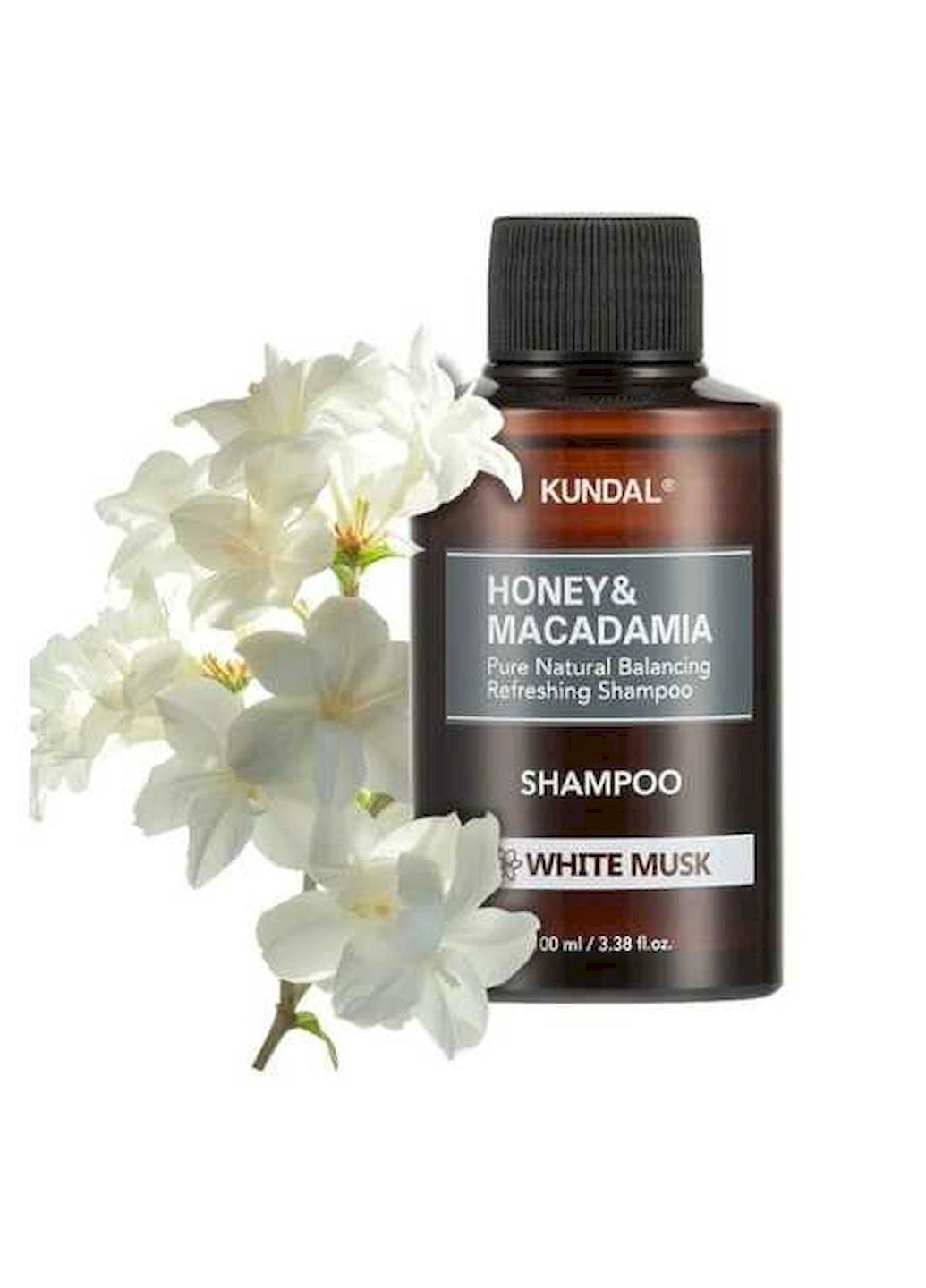Шампунь Honey & Macadamia Shampoo White Musk із ароматом Білий Мускус,100 мл мініверсія Kundal (313589855)