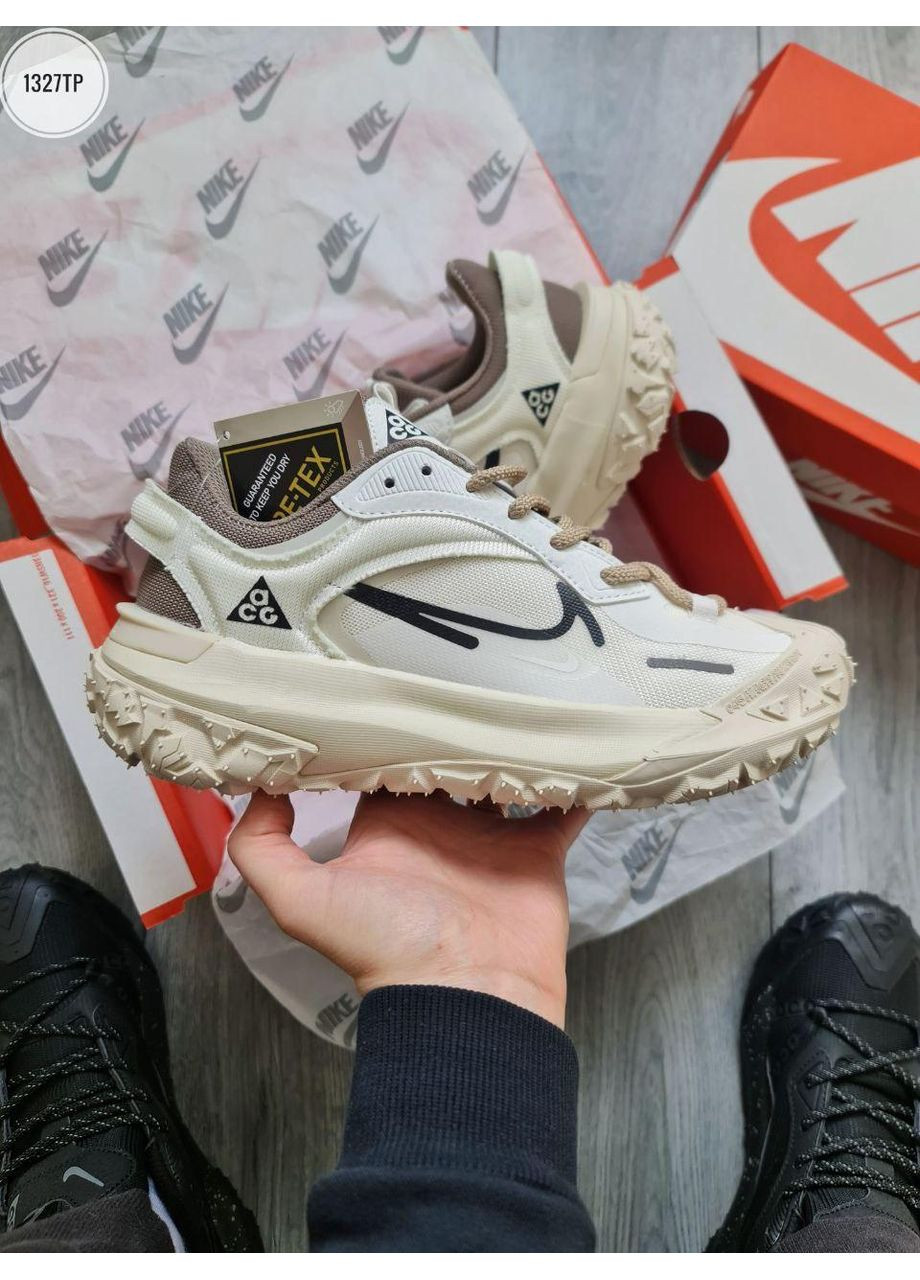 Бежеві Осінні кросівки чоловічі nike acg mounth fly beige найк асж маунс флай No Brand
