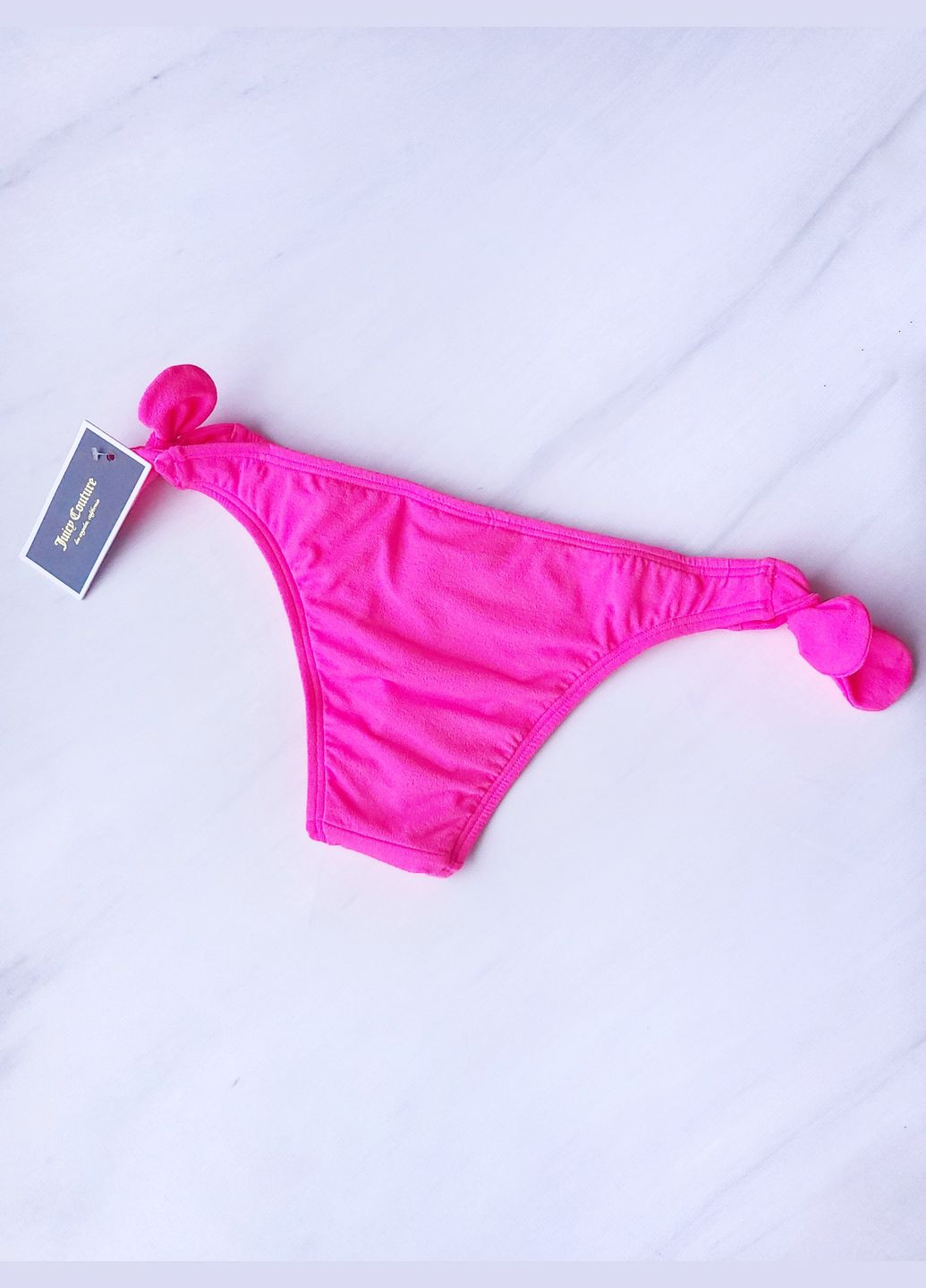 Розовые купальные плавки трусы женские Juicy Couture