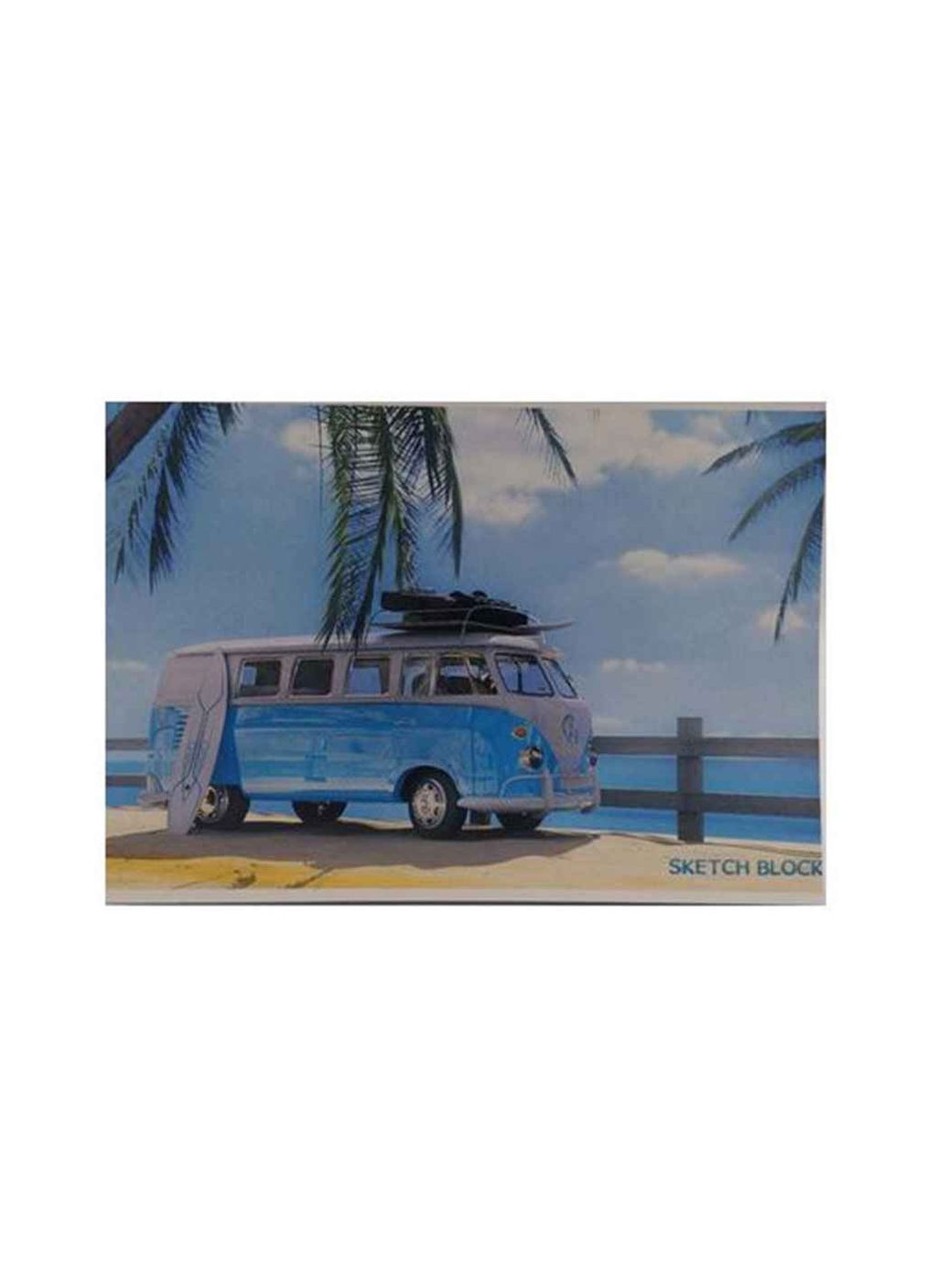 Альбом для малювання 24арк. на скобі 120 г/м A4 АА4224 Серфінг Офорт (346393163)