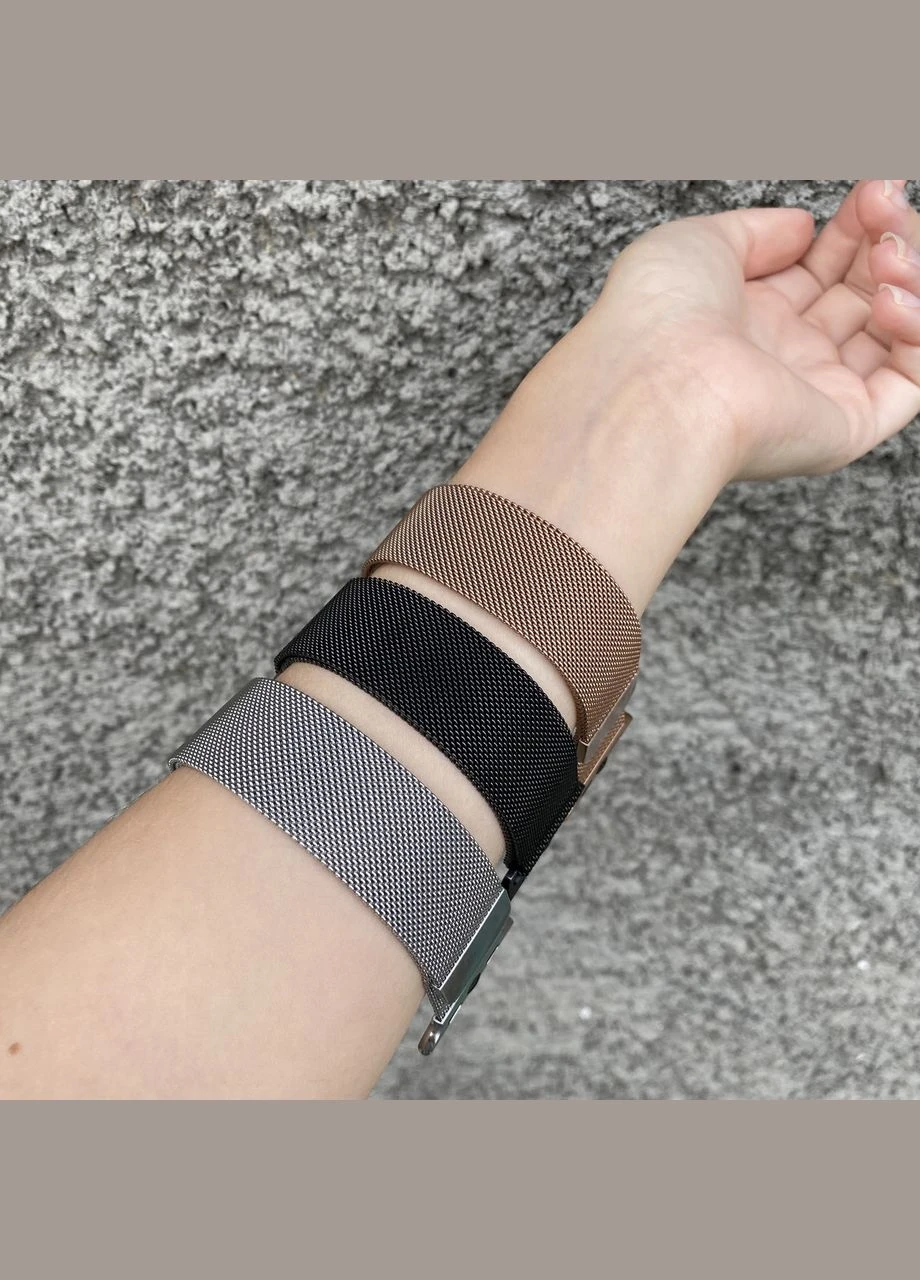 Ремінець міланська петля Apple Watch браслет металевий 42/44 мм Різні кольори No Brand (341310021)